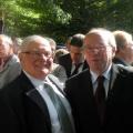 Fernand Ibanez (Co-Président de l'ANACR) et Jean-Claude Wampst (Maire de Dole)