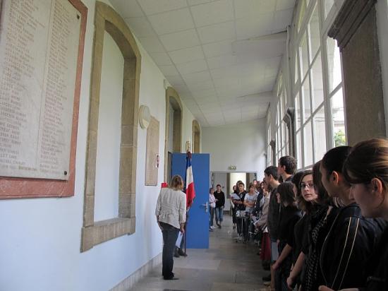 Commémoration-Conférence au collège Rouget De Lisle